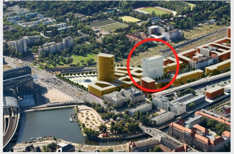 Der neue TOTAL Tower in der "Europacity" Der neue TOTAL Tower in der "Europacity"