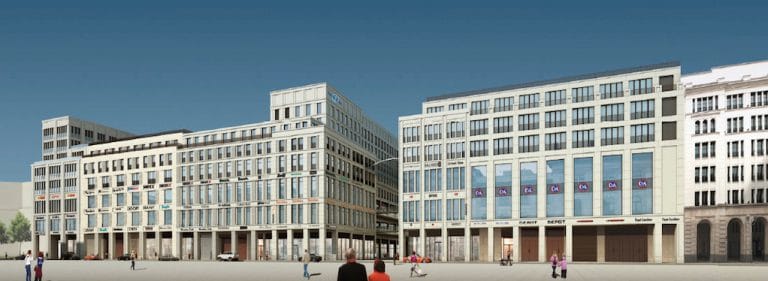 Visualisierung Projekt "Leipziger Platz" (Quelle: HGHI GmbH)