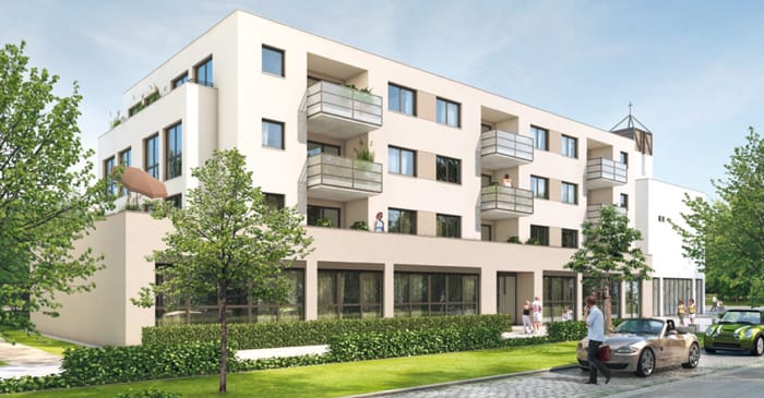 Bauvorhaben AKZENT in München-Perlach