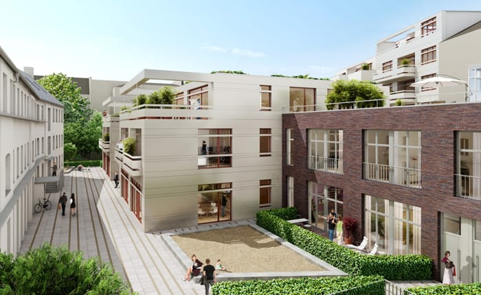 Projekt "Fette Höfe" in Ottensen