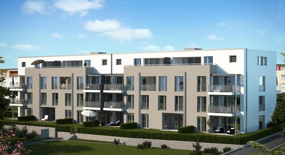 Zahlreiche Neubau-Immobilien eignen sich für Mehrgenerationenhäuser. Zum Beispiel das Neubauprojekt New York RIng 37+39