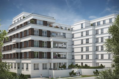 Neubau-Immobilien in Berlin sind gefragt wie selten. Unser Foto zeigt das Neubauprojekt "Maximilan 15" in Lichtenberg