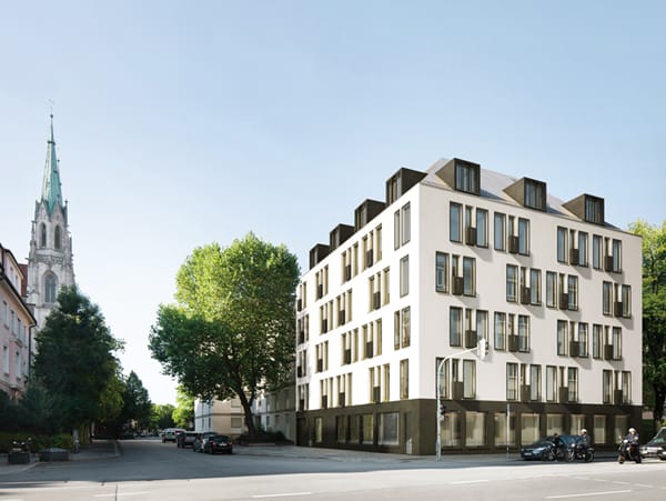 Neubauprojekt in München Ludwigvorstadt: Hermann-Lingg-Straße