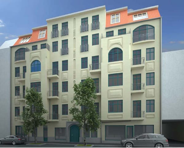 Sanierungsobjekt: Stuckaltbau Mitte-Moabit