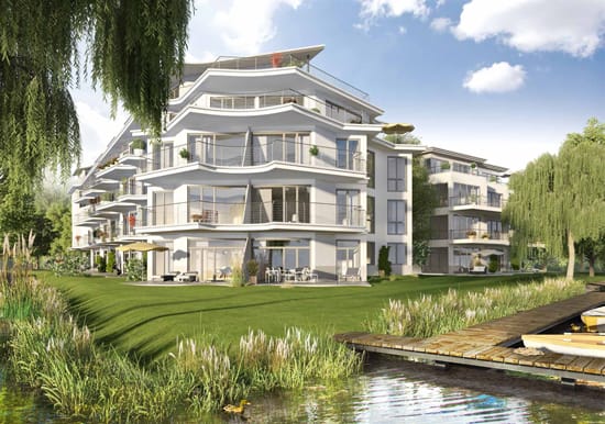 Neubauprojekt mit 44 Eigentumswohnungen: Marina Quartier 83