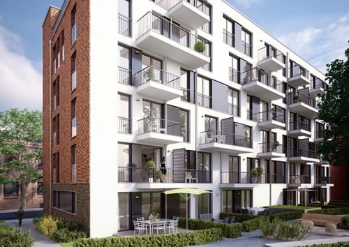 Neubauprojekt in Bahrenfeld: THE red