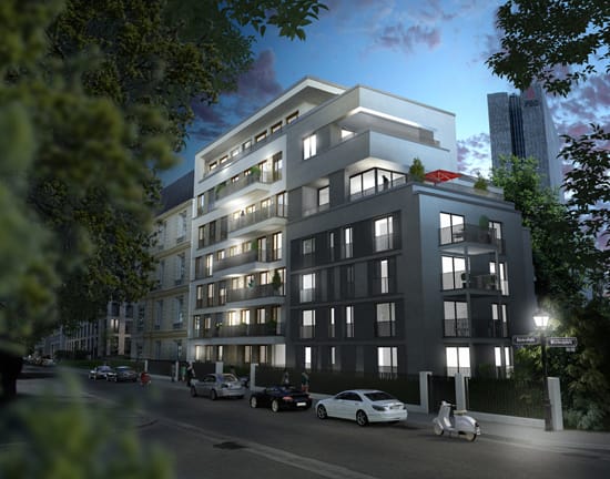 Neubauprojekt: Linné am Westendplatz. Foto: Mattheußer Immobilien