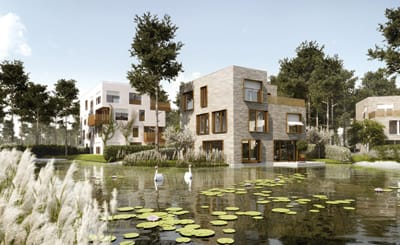 Neubauprojekt und Urban VILLAGE: FÜNF MORGEN