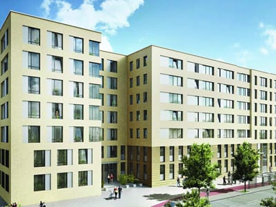 Neubauprojekt an der Schnittstelle zu 3 Stadtteilen: PAX in the City. Foto: ZIEGERT Bank- und Immobilienconsulting