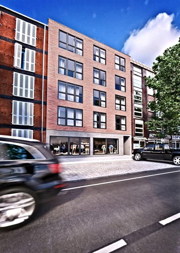 Großes Neubau-Quartier: das Pergolenviertel