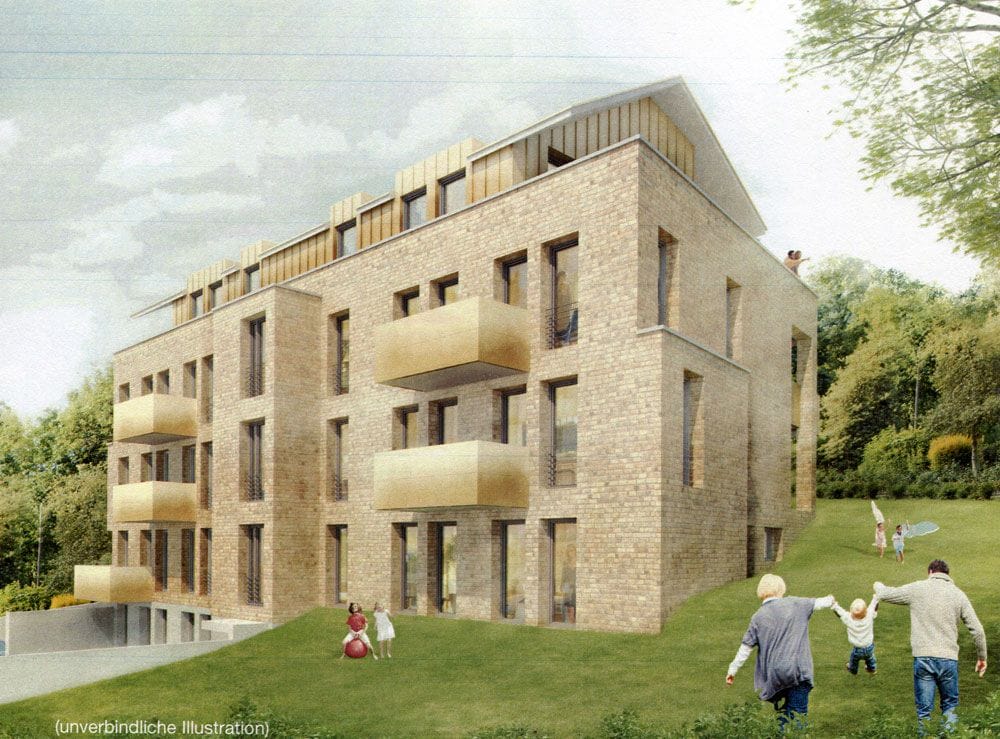 Neubauvorhaben in eleganter Architektur: Planckstraße 2. Foto: Deutsche Immobilien Württemberg