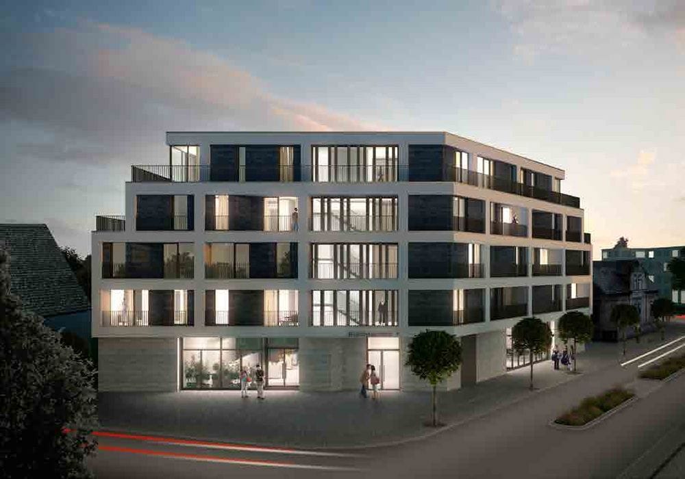 Elegante Apartments finden Sie auch im Neubauprojekt "EuropaQuartiere Langen". Foto: Ainsley