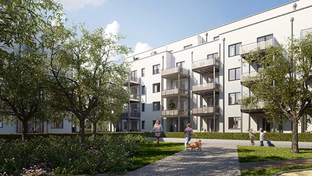 Neubauvorhaben in Berlin-Biesdorf: Biesdorfer Stadtgärten. Bild: Bonava Deutschland GmbH