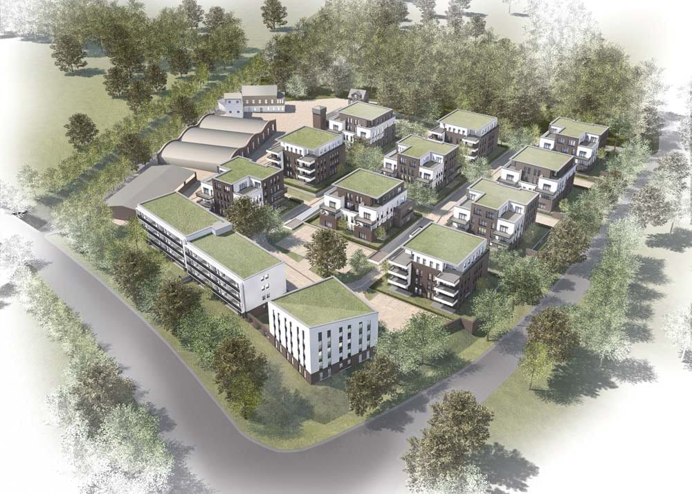 Neubau-Standort Karben nimmt Kampf gegen Frankfurt auf