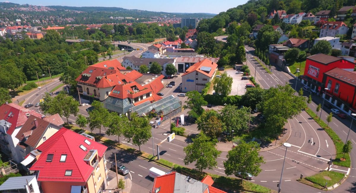 Das Planungsgrundstück in der Esslinger Pliensauvorstadt. Lidl und die Stadt Esslingen planen, das Areal städtebaulich zu entwickeln.