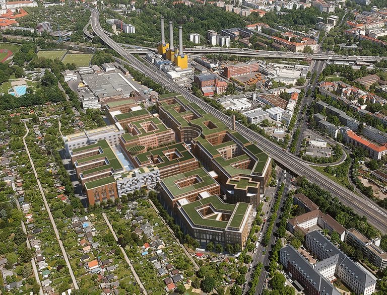 „GoWest“ in Schmargendorf: das größte Gewerbehöfequartier Berlins entsteht durch DIE WOHNKOMPANIE Berlin GmbH & Co. KG auf einer Fläche, die größer als der Potsdamer Platz ist.