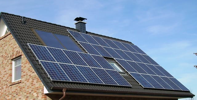 A solar installation atop a new build property's roof is a good way to attract financing from the German government-backed KfW development bank.