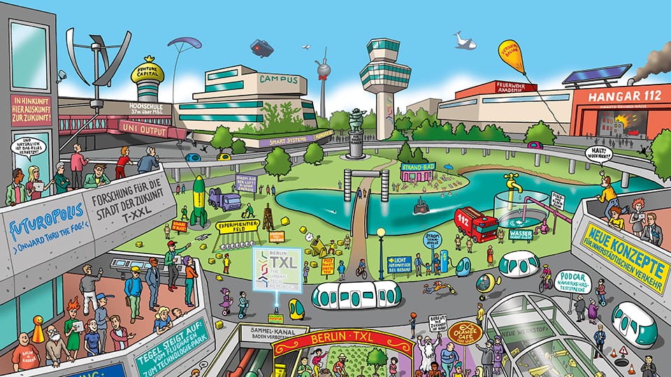 Über 5.000 Neubauwohnungen  im Schumacher Quartier in Berlin-Tegel