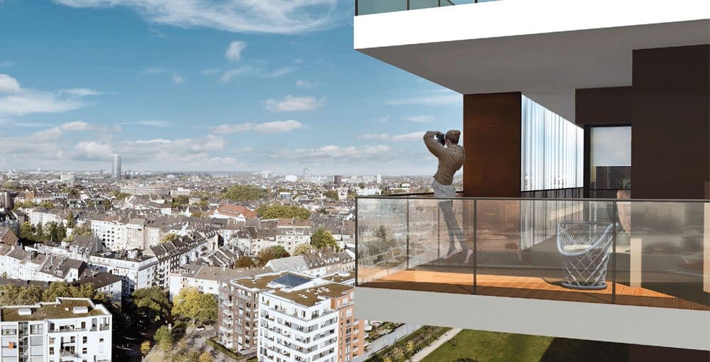 Über 2.000 Düsseldorfer Neubauwohnungen in Hochhäusern geplant