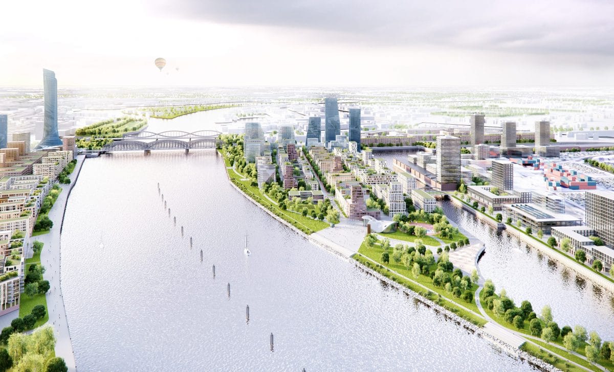 Hamburgs neuer Stadtteil: 3.000 Neubau-Wohnungen in Grasbrook