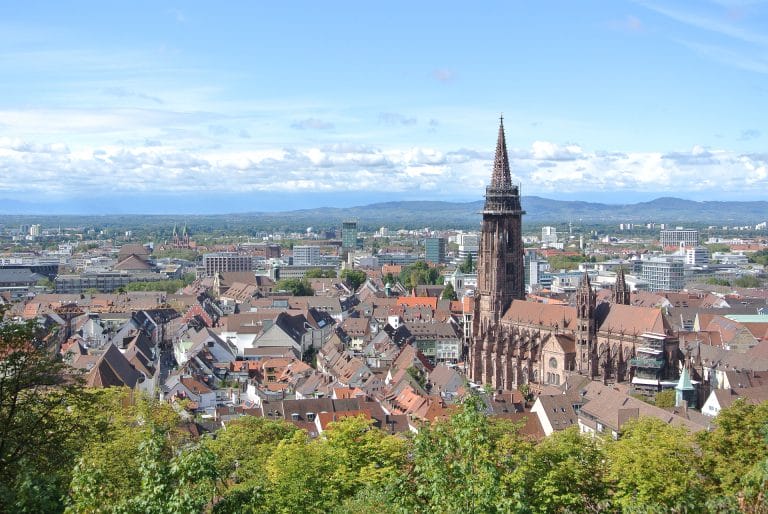 Stadtansicht von Freiburg im Breisgau