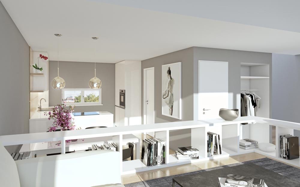 Split-Level-Bauweise: Elegantes Wohnen für Sportliche