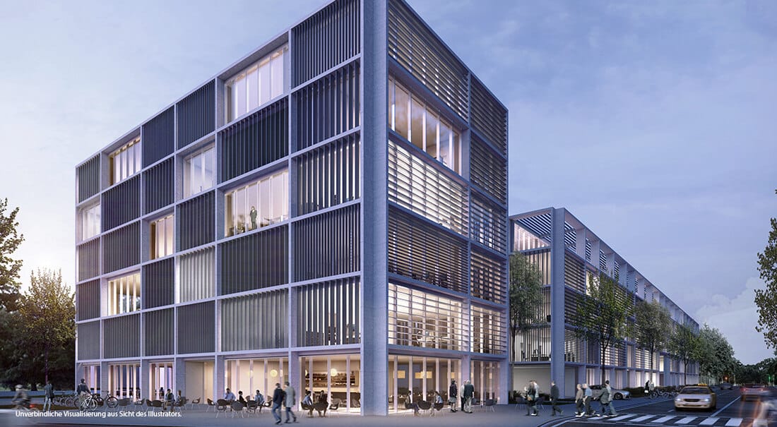 Stadtquartier „HOFMARK am Olympiapark“: neue Eigentumswohnungen mit Campus-Feeling