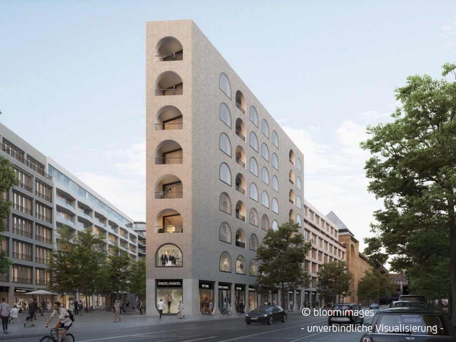 Neues Stadtquartier „AM TACHELES“: Wohnungen – Gewerbe – wiedereröffnetes Kunsthaus Tacheles