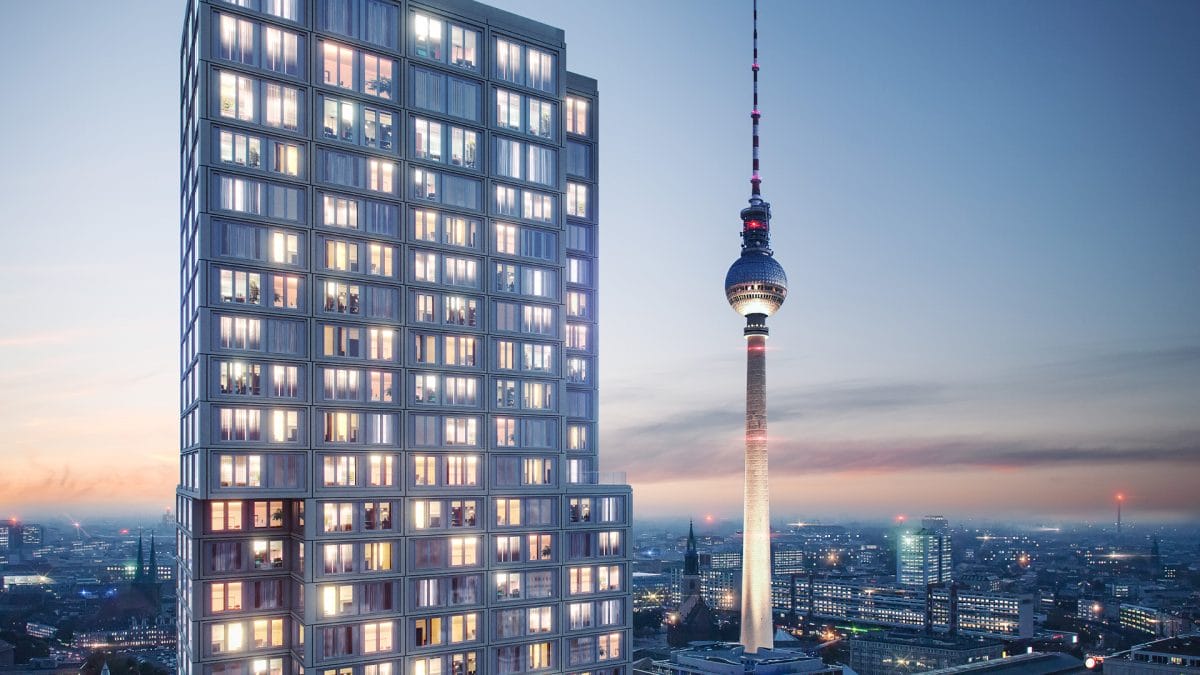 Baustart für 150-Meter-Hochhaus: „Alexander Berlin´s Capital Tower“ wird höchster Wohnturm