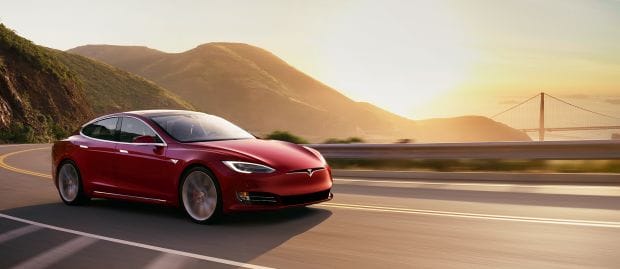 Das Model S von Tesla (Bild: Tesla).