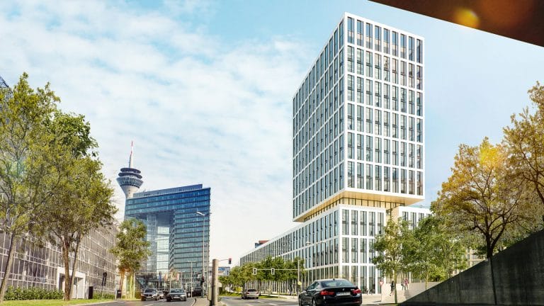 PANDION RISE - neuer Stadteinang für Düsseldorf