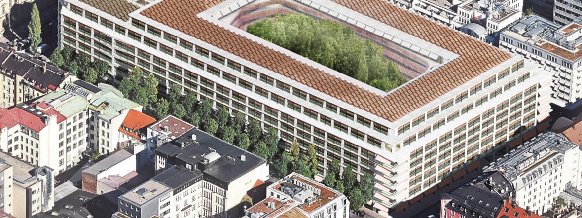 Postbank-Karree im Bahnhofsviertel wird zum Büro-Komplex „Elementum“ mit Stadtpark