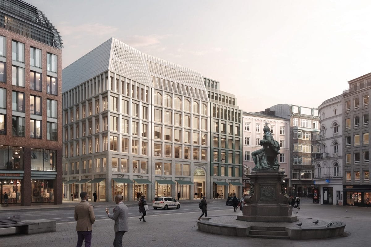 Neubauprojekt in der Hamburger City: Aus der Gänsemarktpassage werden die Lessinghöfe