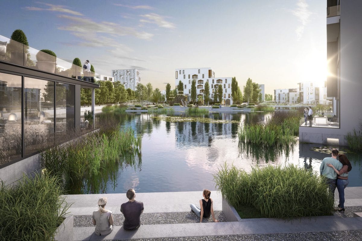 Neubau-Quartier Seestadt Mönchengladbach nimmt Gestalt an