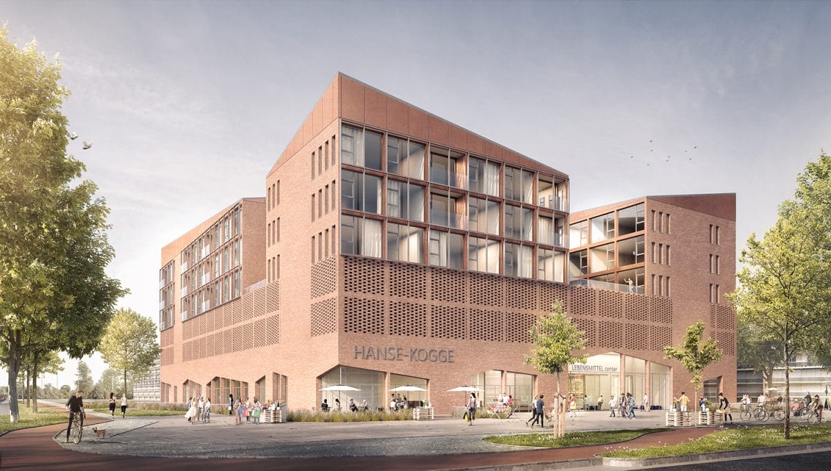 Neubau-Quartier in Bremen: „Hanse-Kogge“