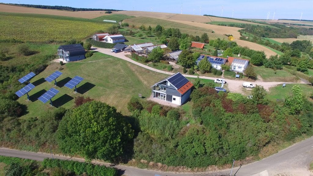 Sonnenpark in St. Alban, einer Ortsgemeinde in Rheinland-Pfalz. Hier ist das Probewohnen möglich.