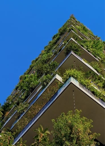 Gemäß der Freiraum und Klima Satzung in Frankfurt wird es bald mehr Gebäude dieser Art geben.