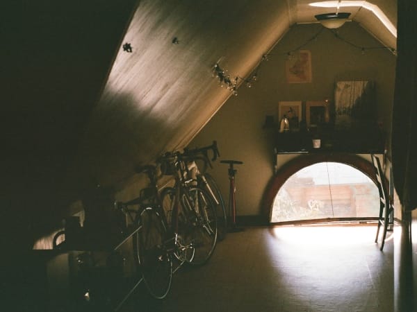 Dachboden als Abstellraum.