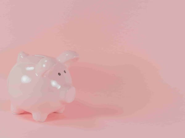 Ein rosa Sparschwein als Symbol für eine höhere Eigenkapitalquote.