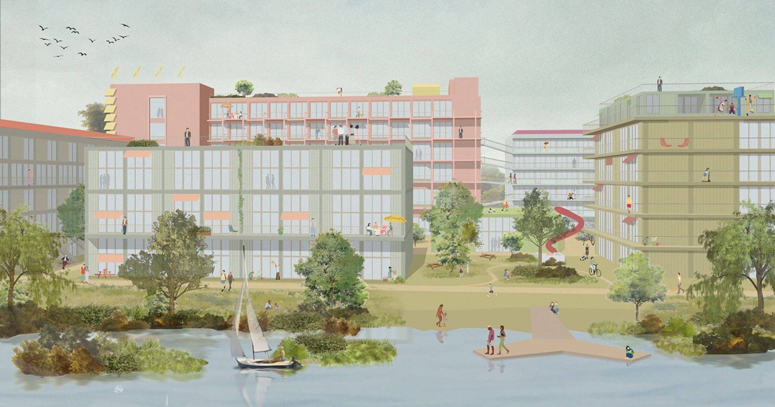 Wohnen am Fluss in Untertürkheim