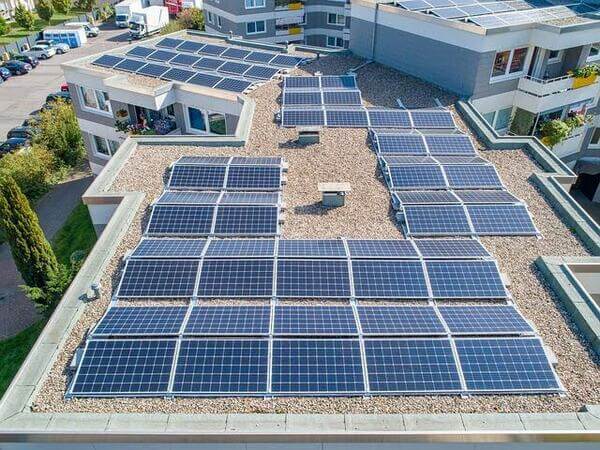 Photovoltaikanlage auf Wohngebäude