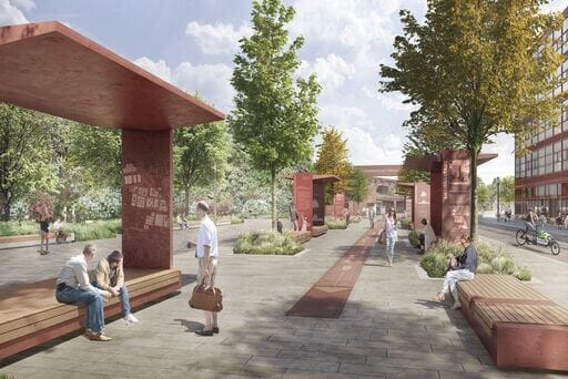 Siemensstadt Square Berlin als Beispiel einer 15-Minuten-Stadt