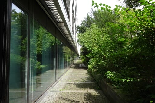 Die Bestandsgebäude des Quartiers sollen behutsam weiterentwickelt werden.