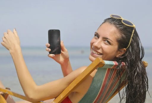 Entspannte Immobiliensuche am Strand