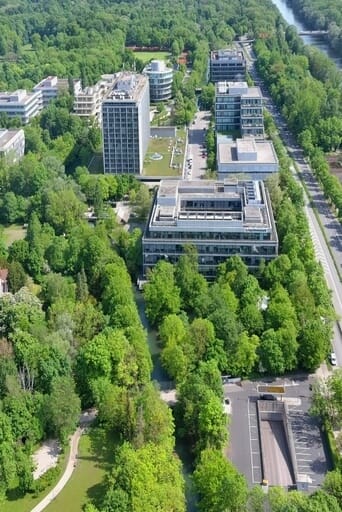 Der Tucherpark aus der Vogelperspektive.