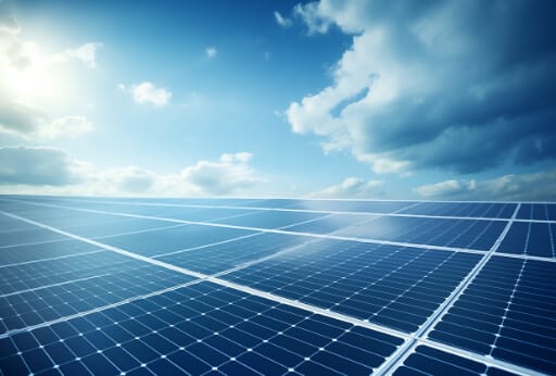 Solarzellen und Himmel mit Wolken.jpg