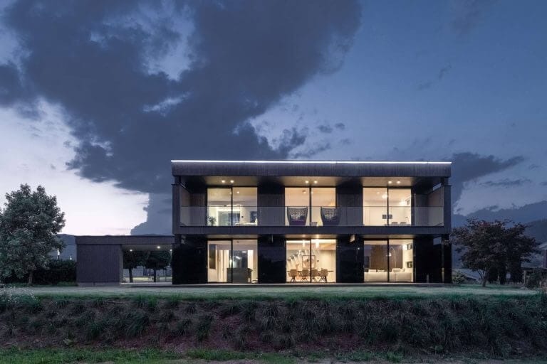 GRIFFNER Floating House Design by Studio F. A. Porsche