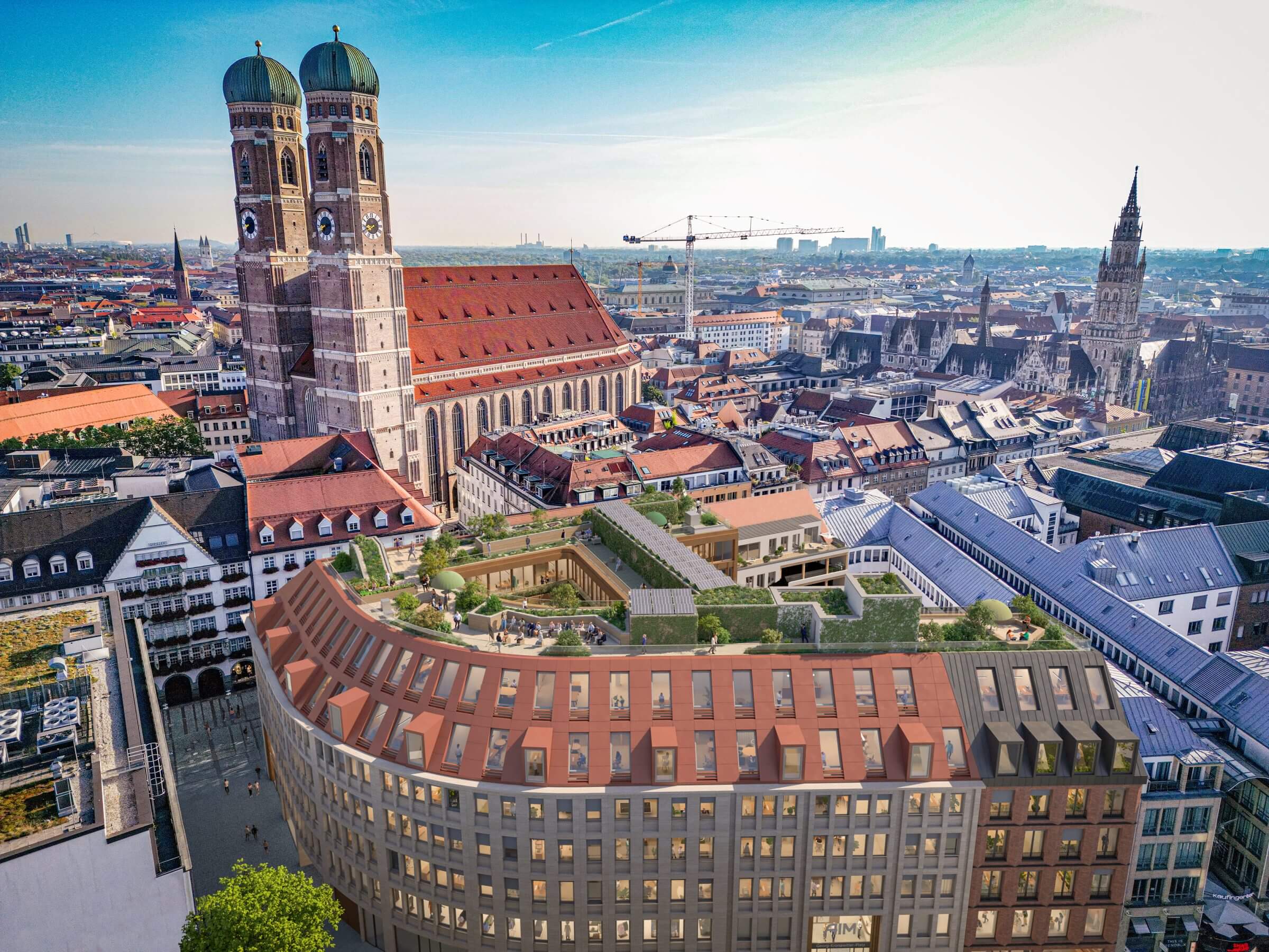 C&A wird AIM: Redevelopment in der Kaufingerstraße München