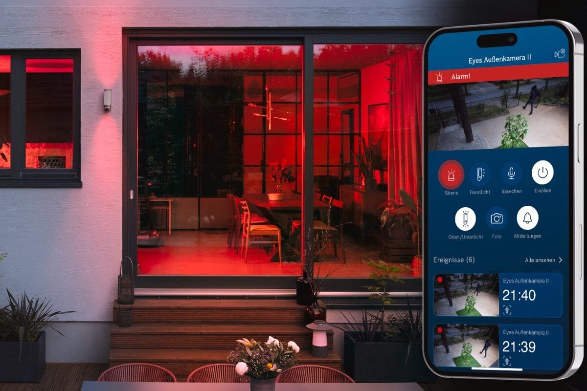 Smart Home im Neubau: Beleuchtetes Haus dank Handy-App und Kamera im Blick