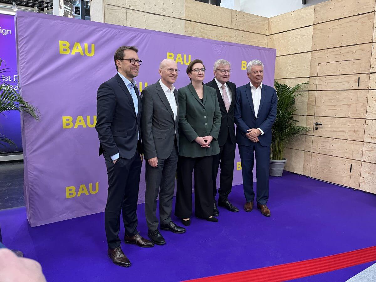 Eröffneten die Messe in München